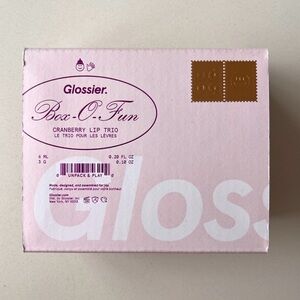 Glossier Box-O-Fun Cranberry Lip Trio